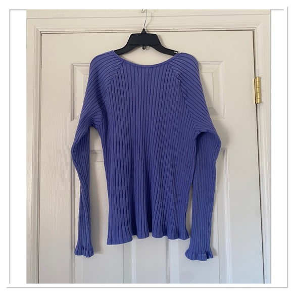 Knox Rose Women’s Slim Fit Ribbed T-Shirt NWT - Picture 4 of 4